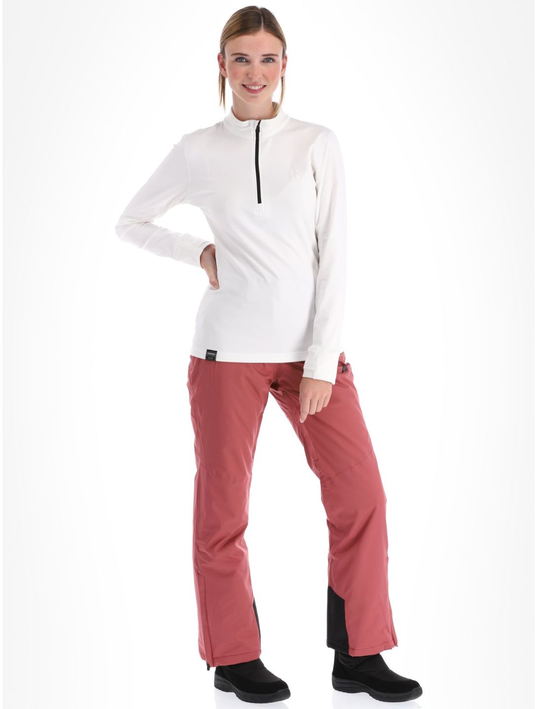 Poederbaas, Arctic pull de ski femmes White blanc 