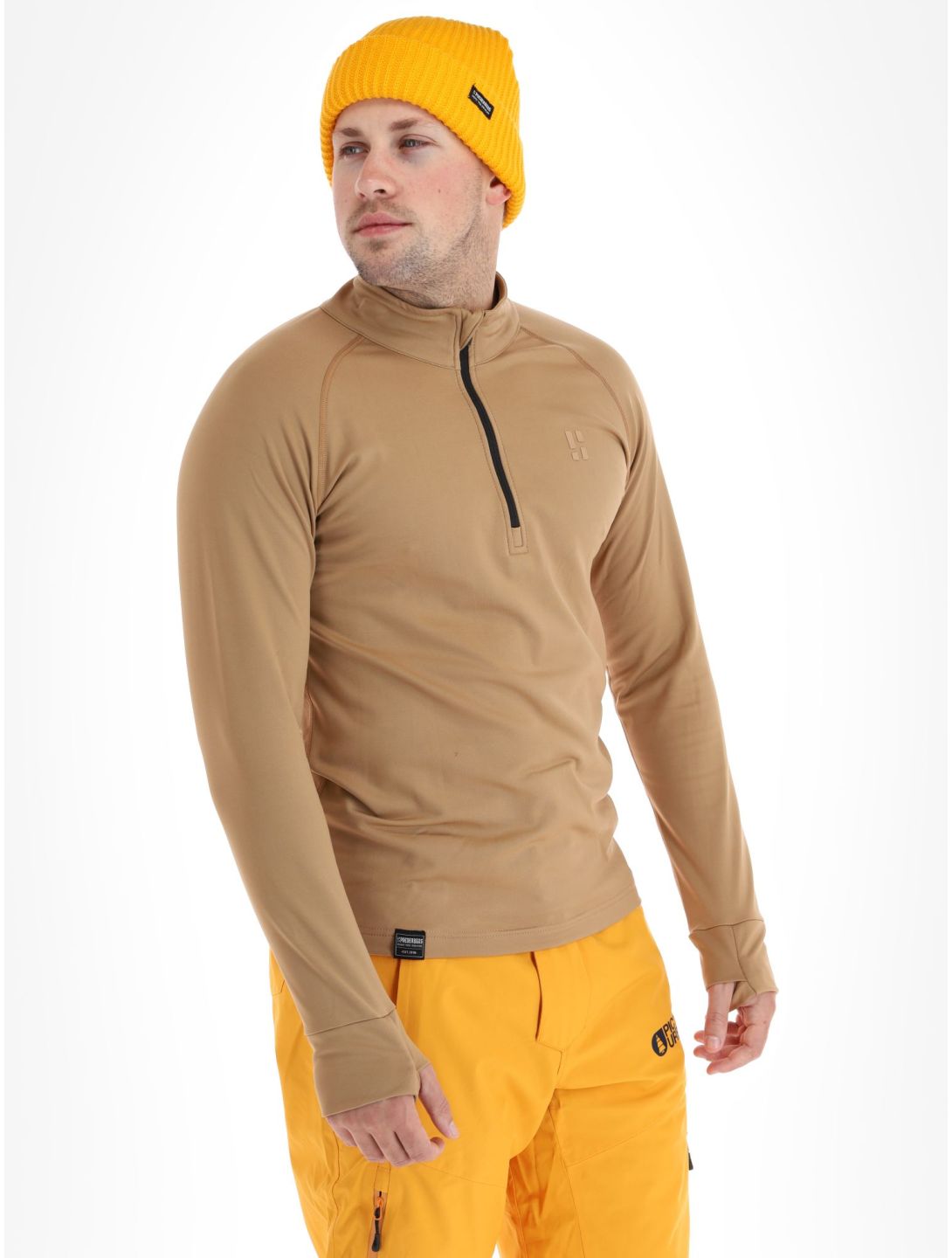 Poederbaas, Arctic pull de ski hommes Sand beige 