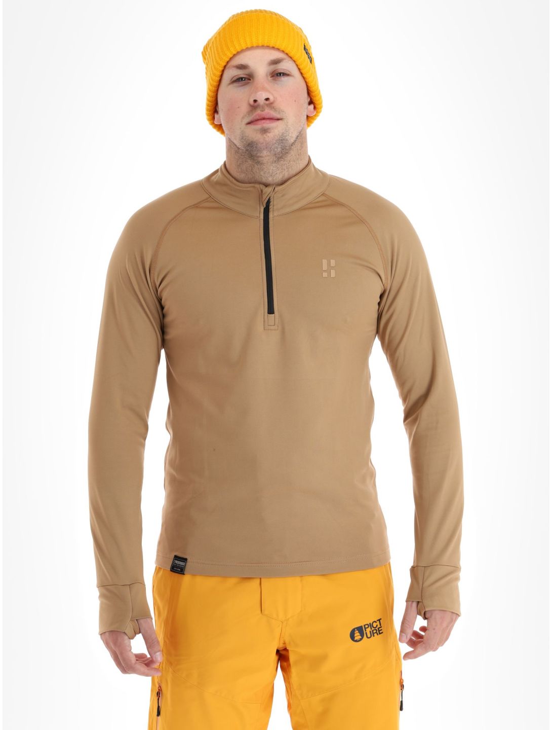 Poederbaas, Arctic pull de ski hommes Sand beige 