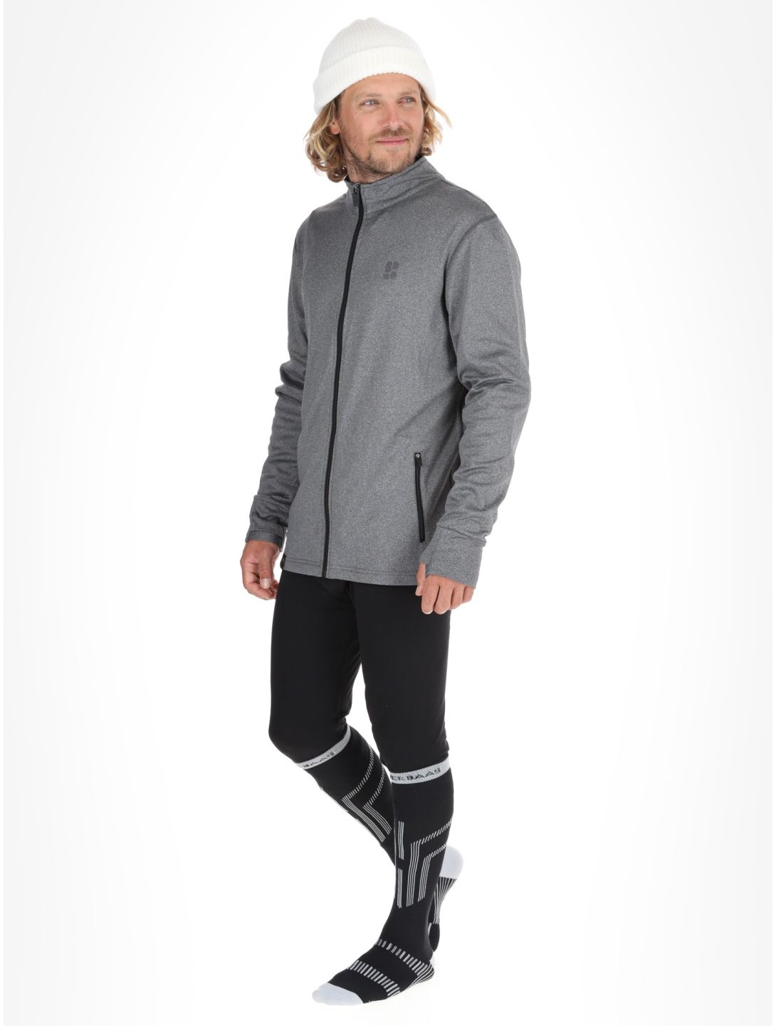 Poederbaas, Arctic Sports Tech gilet hommes Grey gris 