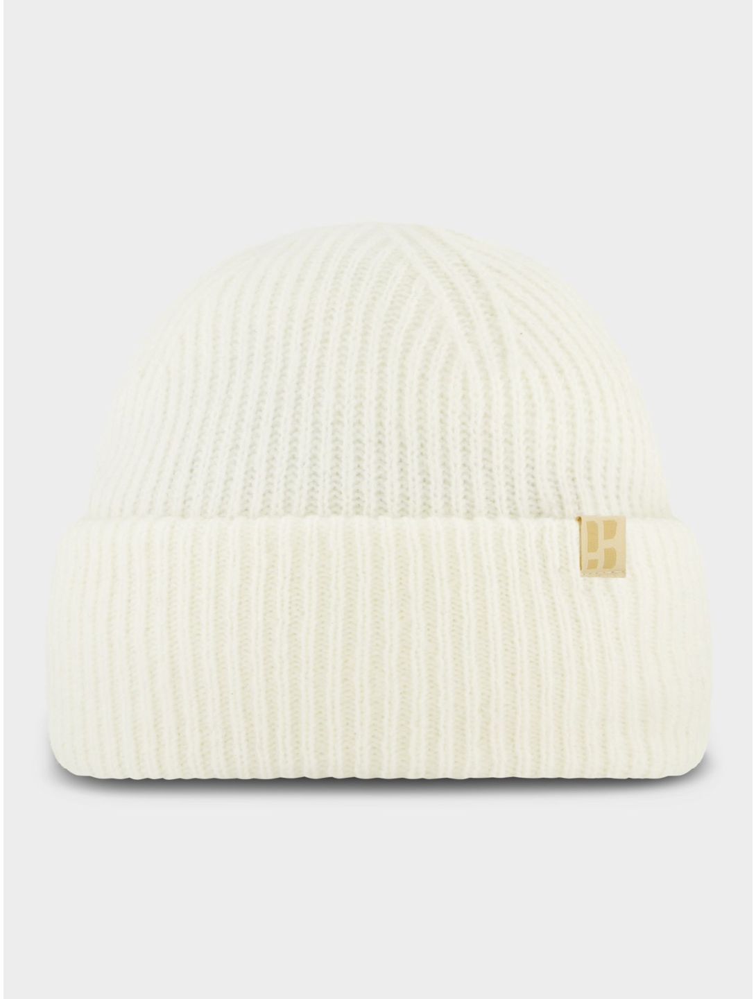 Poederbaas, Artic Beanie bonnet unisexe Woolwhite blanc 