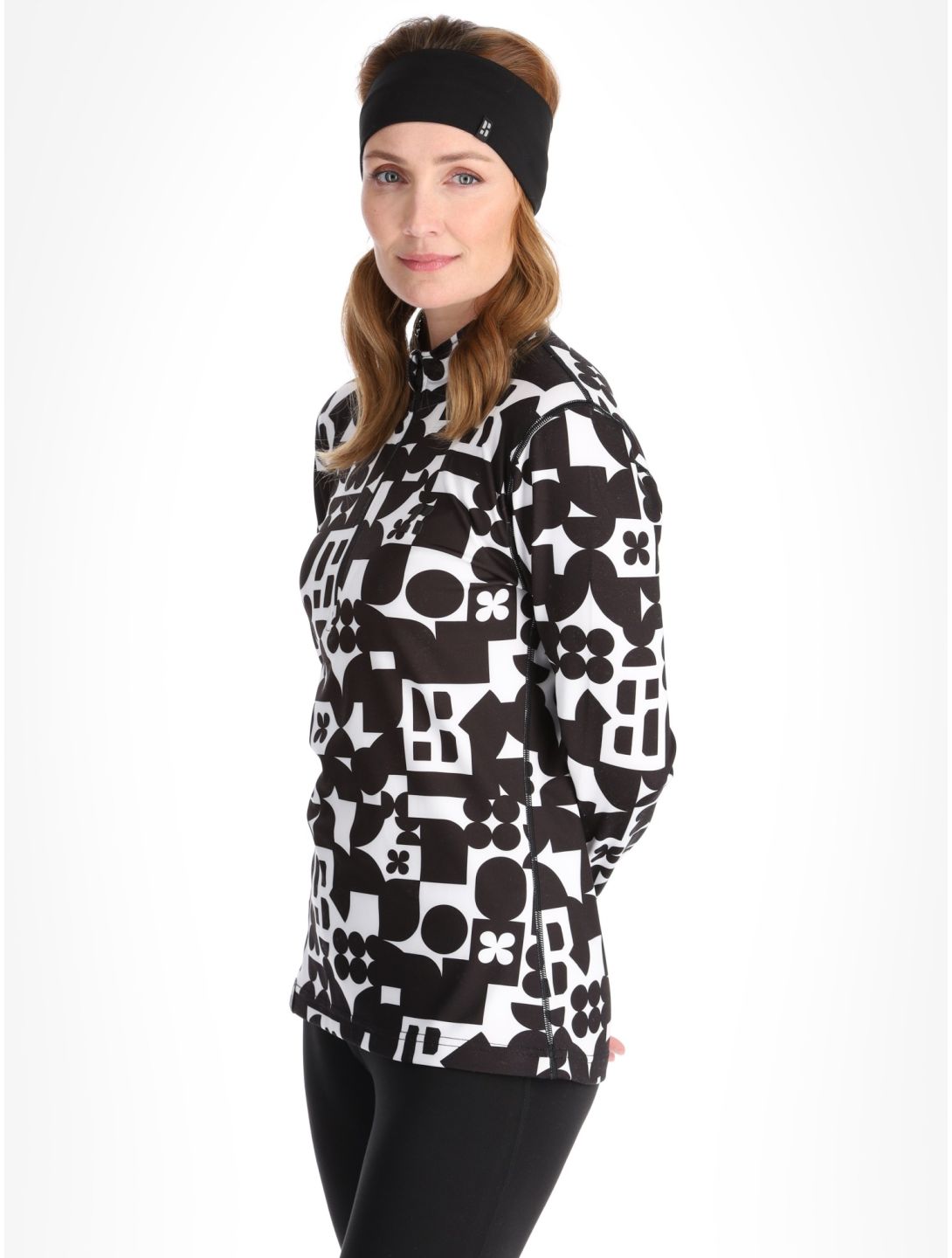 Poederbaas, Arty pull de ski femmes Black noir 