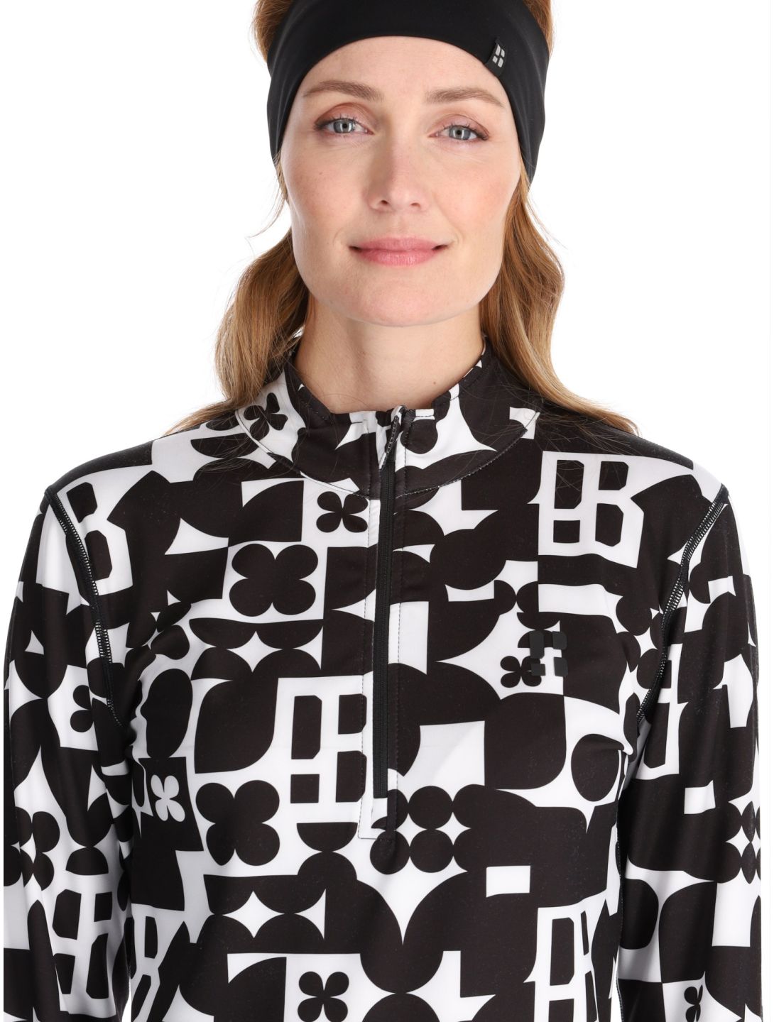 Poederbaas, Arty pull de ski femmes Black noir 