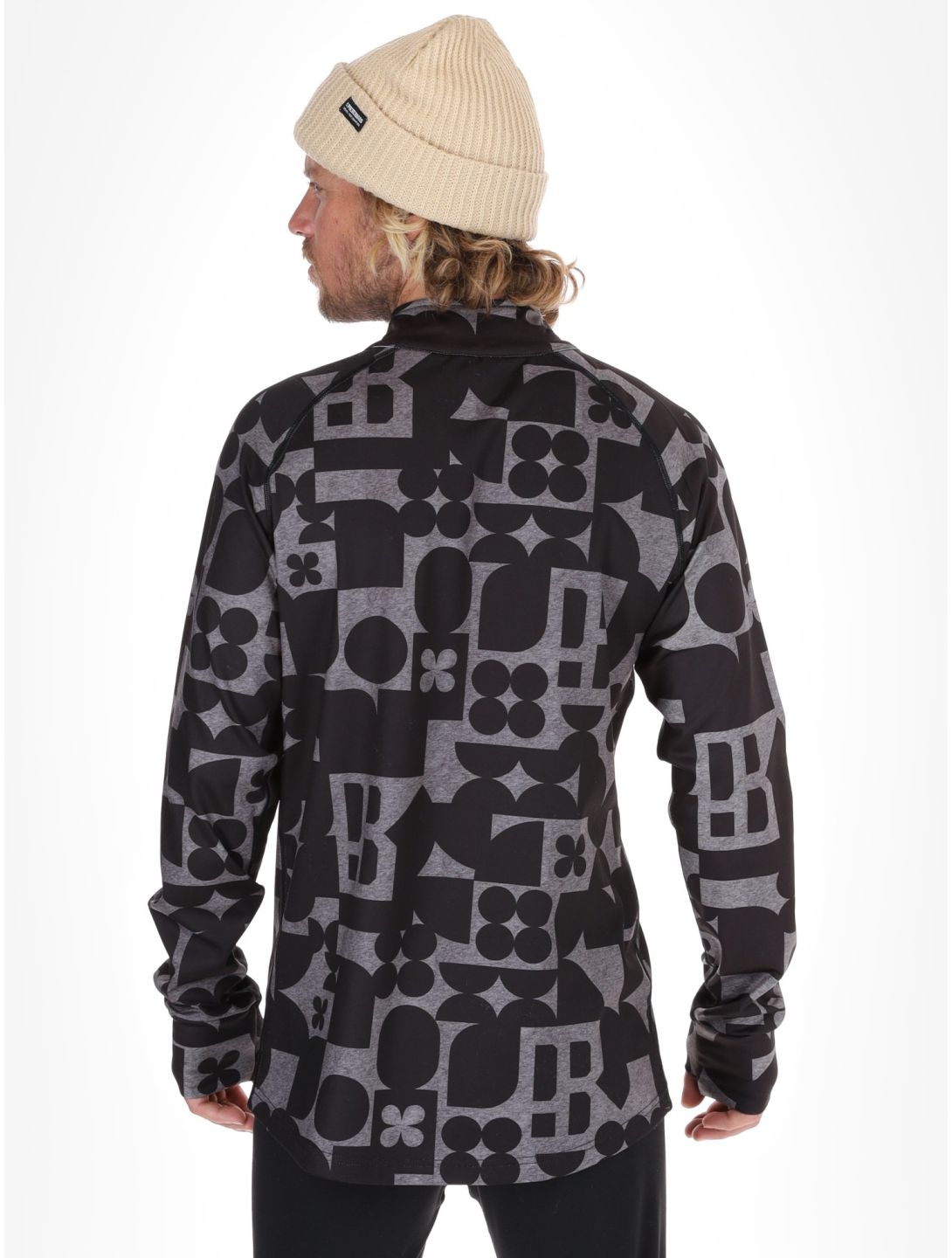 Poederbaas, Arty pull de ski hommes Grey gris 