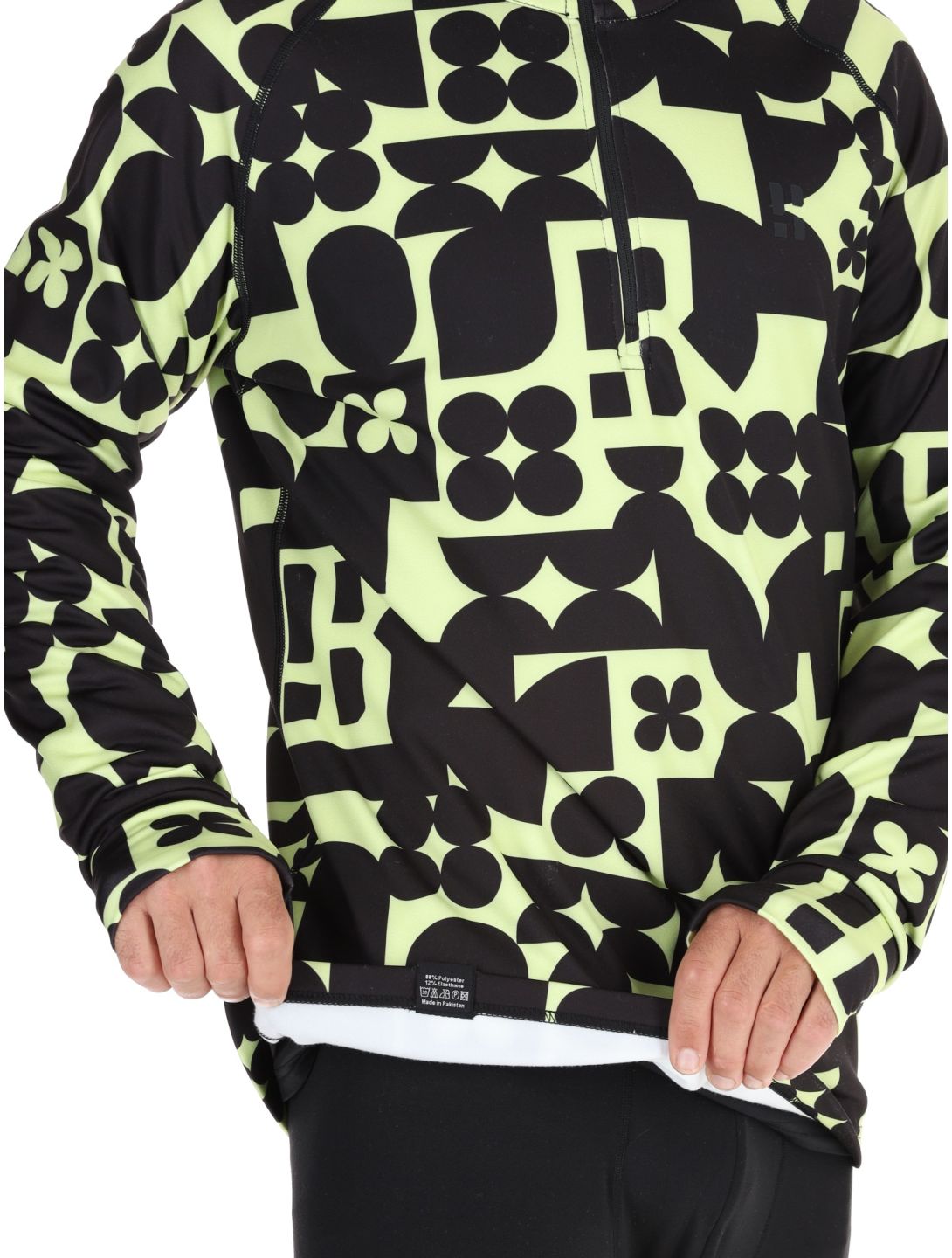 Poederbaas, Arty pull de ski hommes Matcha Green vert 