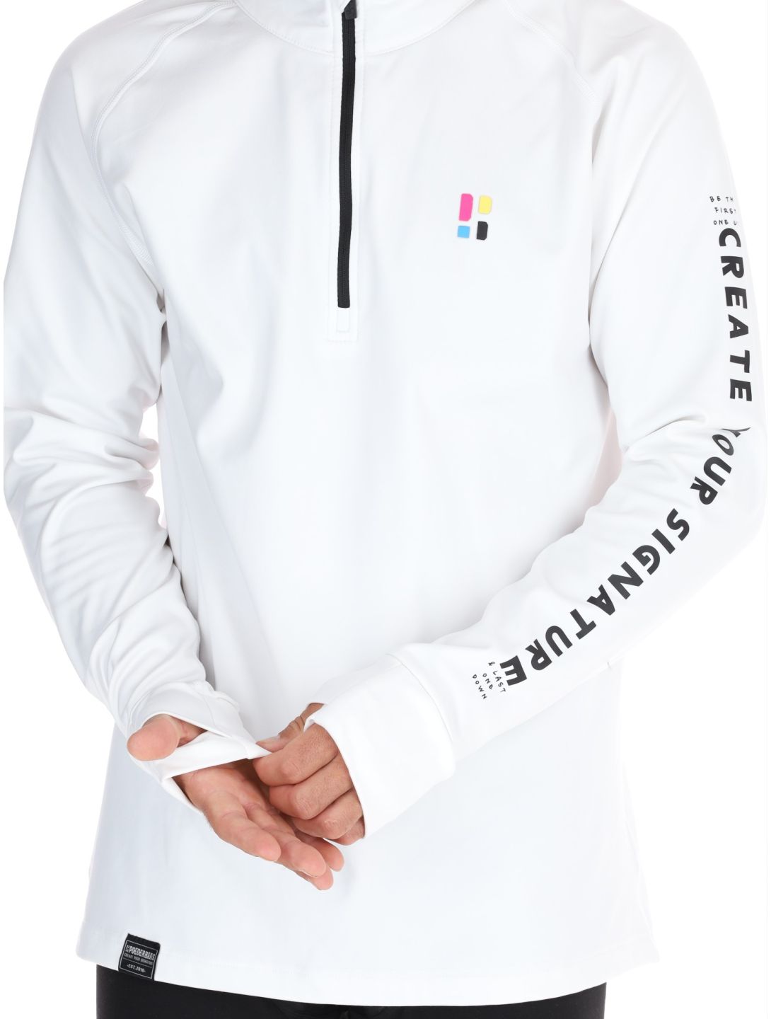 Poederbaas, Arty pull de ski hommes Off White blanc 