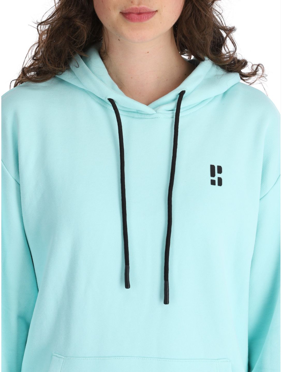 Poederbaas, Arty Hoody pull femmes Mint vert 