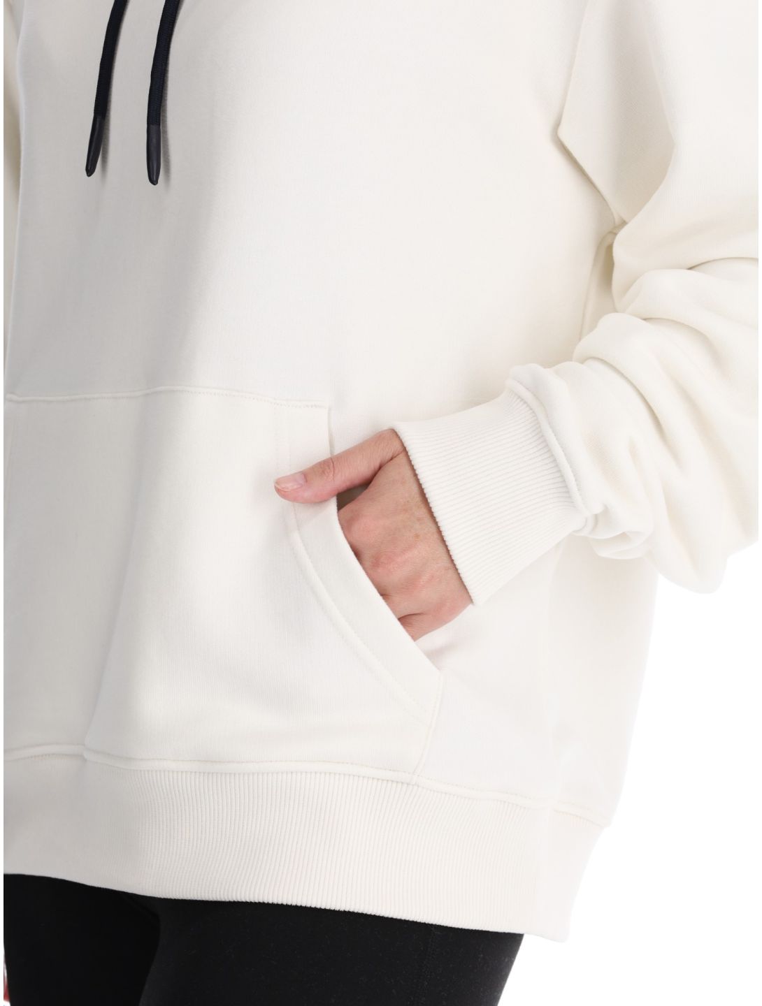 Poederbaas, Arty Hoody pull femmes Off White blanc 