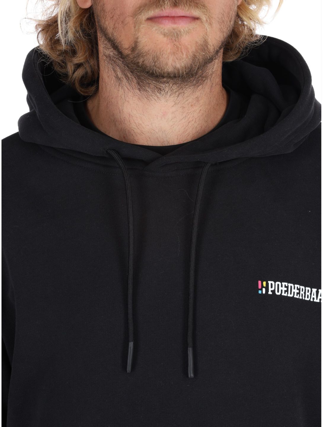 Poederbaas, Arty Hoody pull hommes Black noir 