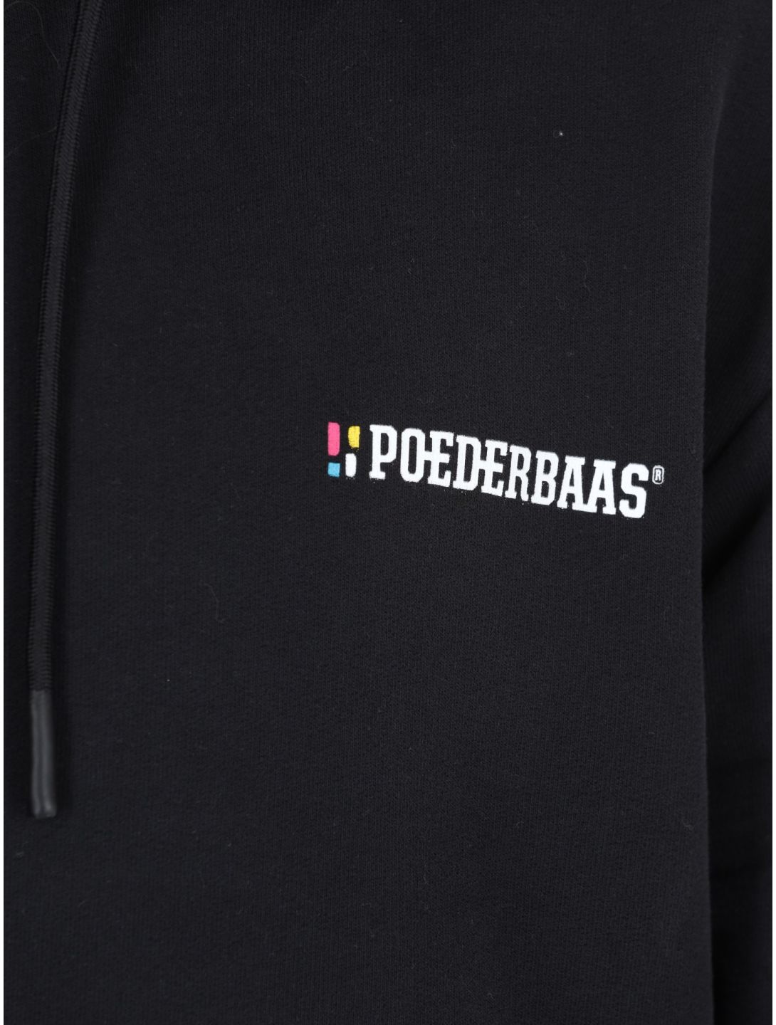 Poederbaas, Arty Hoody pull hommes Black noir 