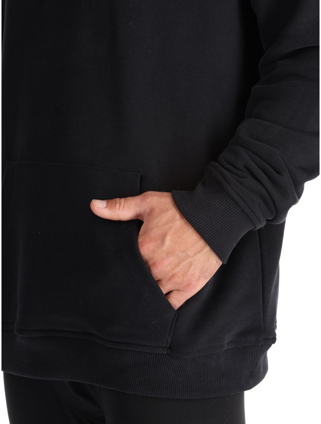 Poederbaas, Arty Hoody pull hommes Black noir 