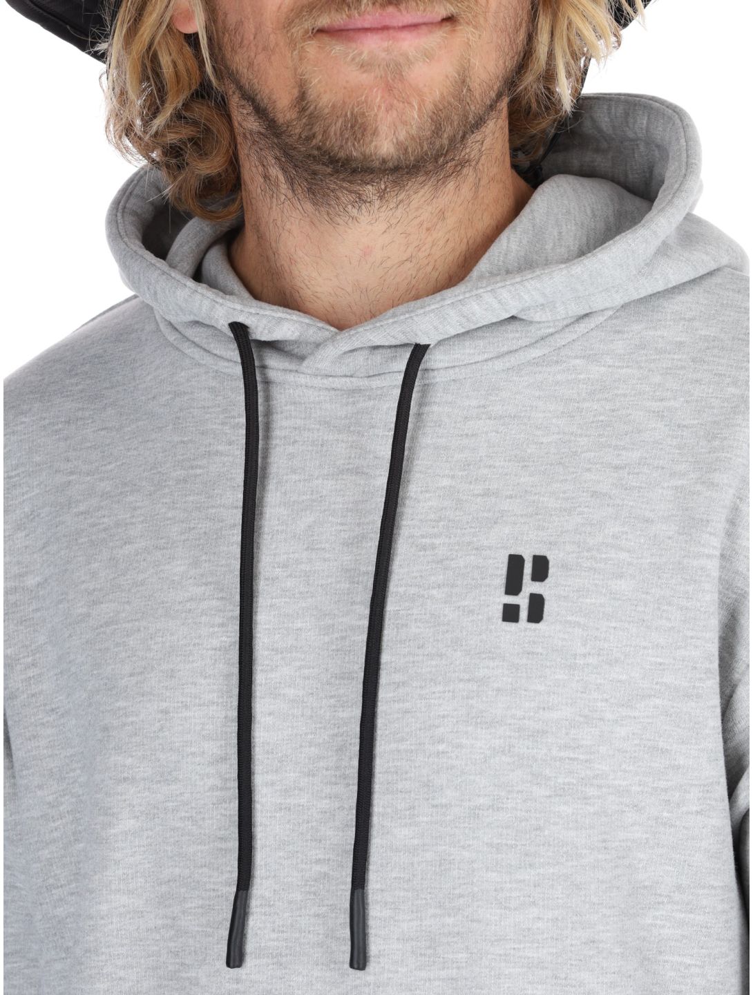 Poederbaas, Arty Hoody pull hommes Grey gris 