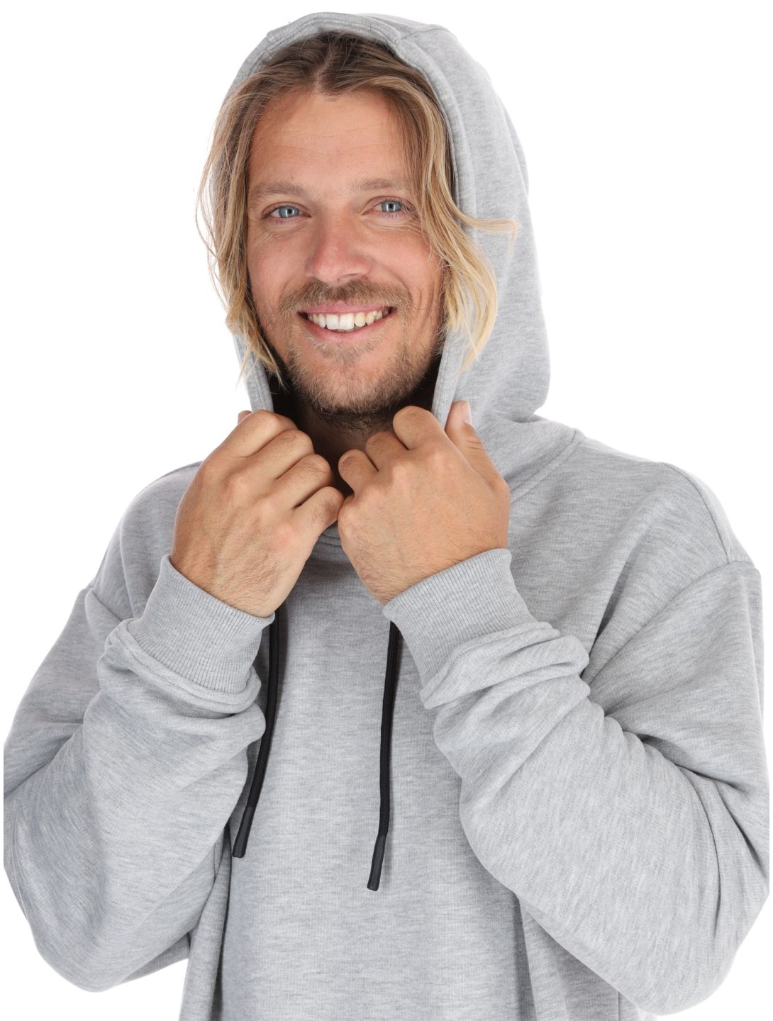 Poederbaas, Arty Hoody pull hommes Grey gris 