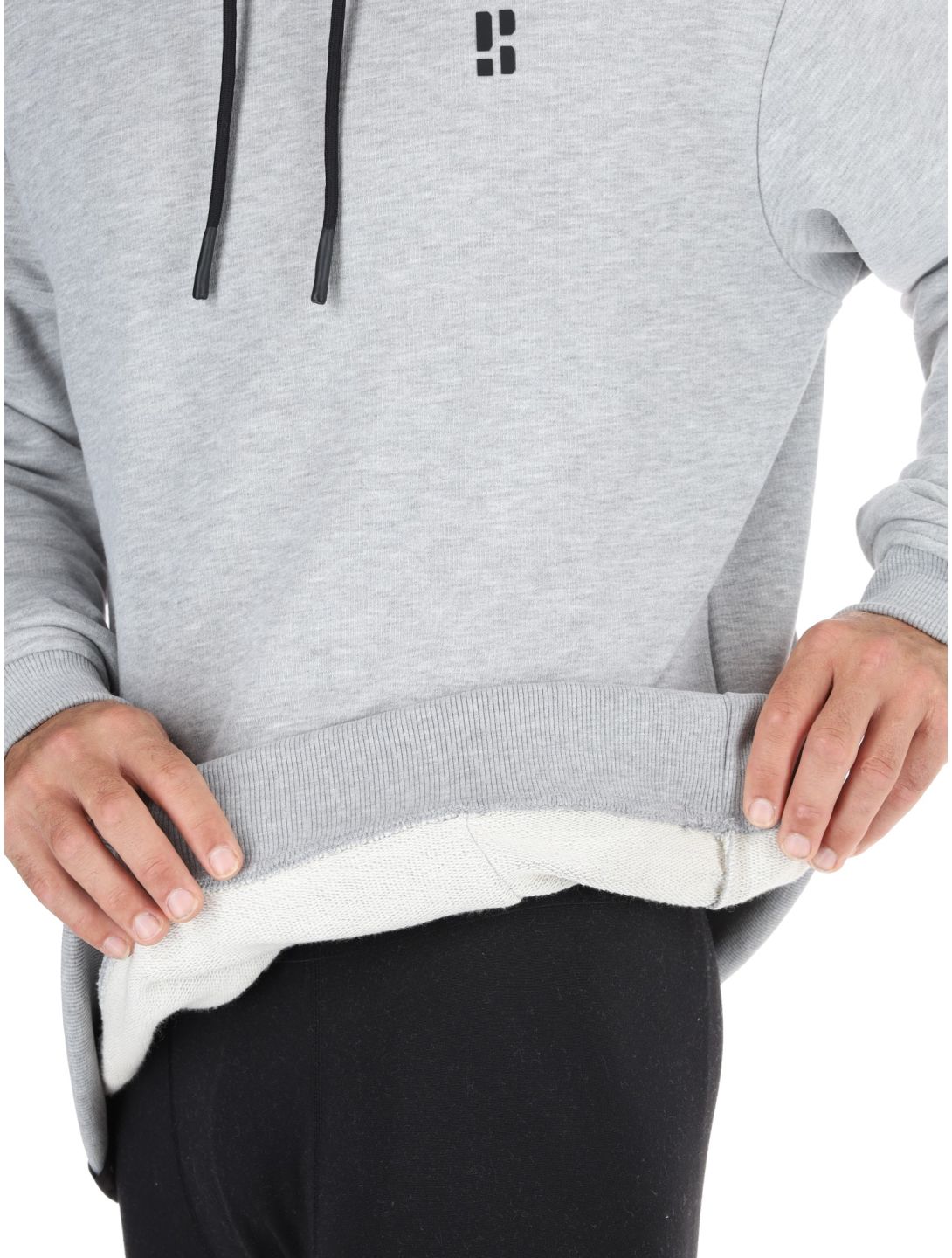 Poederbaas, Arty Hoody pull hommes Grey gris 