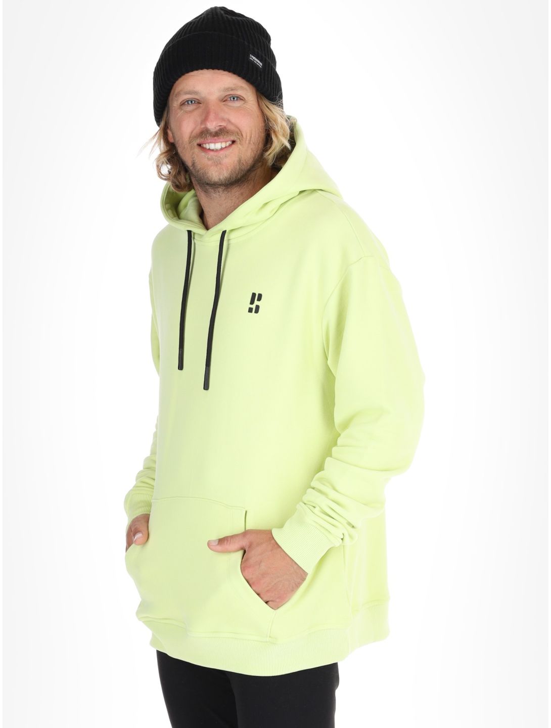 Poederbaas, Arty Hoody pull hommes Matcha Green vert 