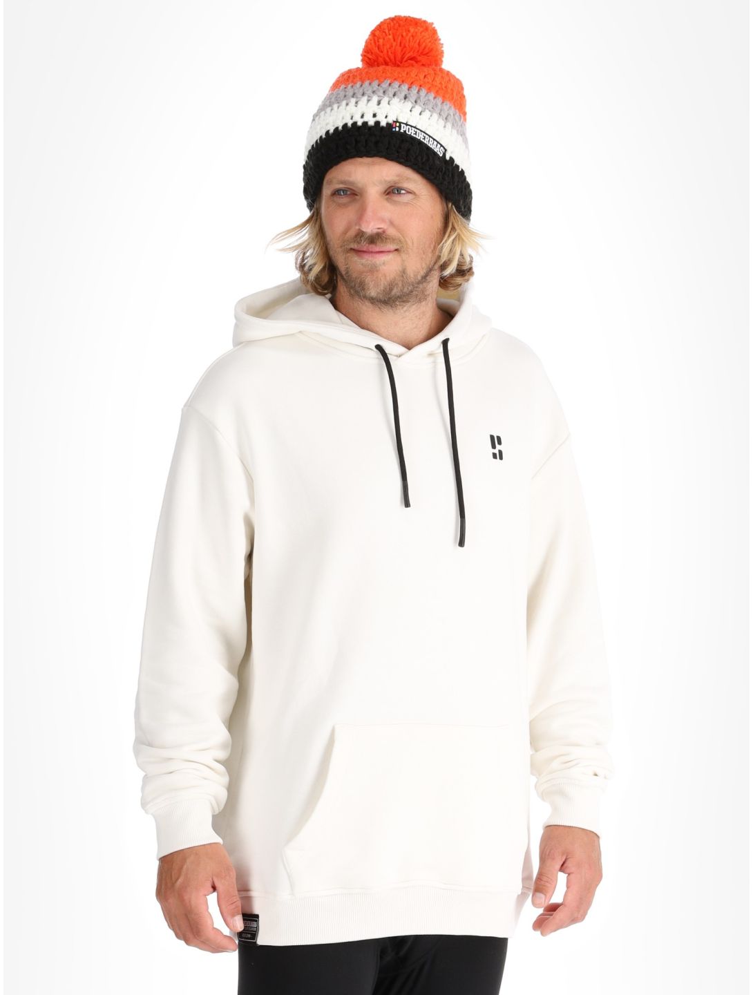 Poederbaas, Arty Hoody pull hommes Off White blanc 