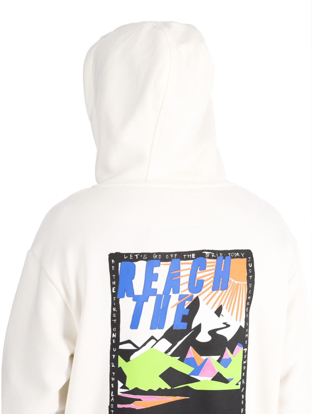 Poederbaas, Arty Hoody pull hommes Off White blanc 