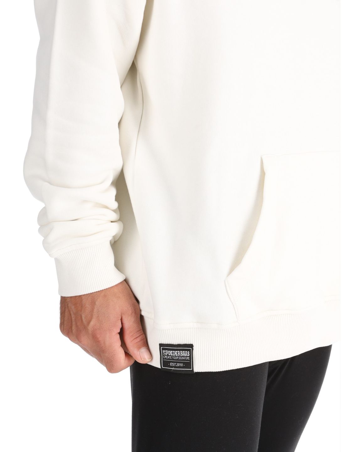 Poederbaas, Arty Hoody pull hommes Off White blanc 