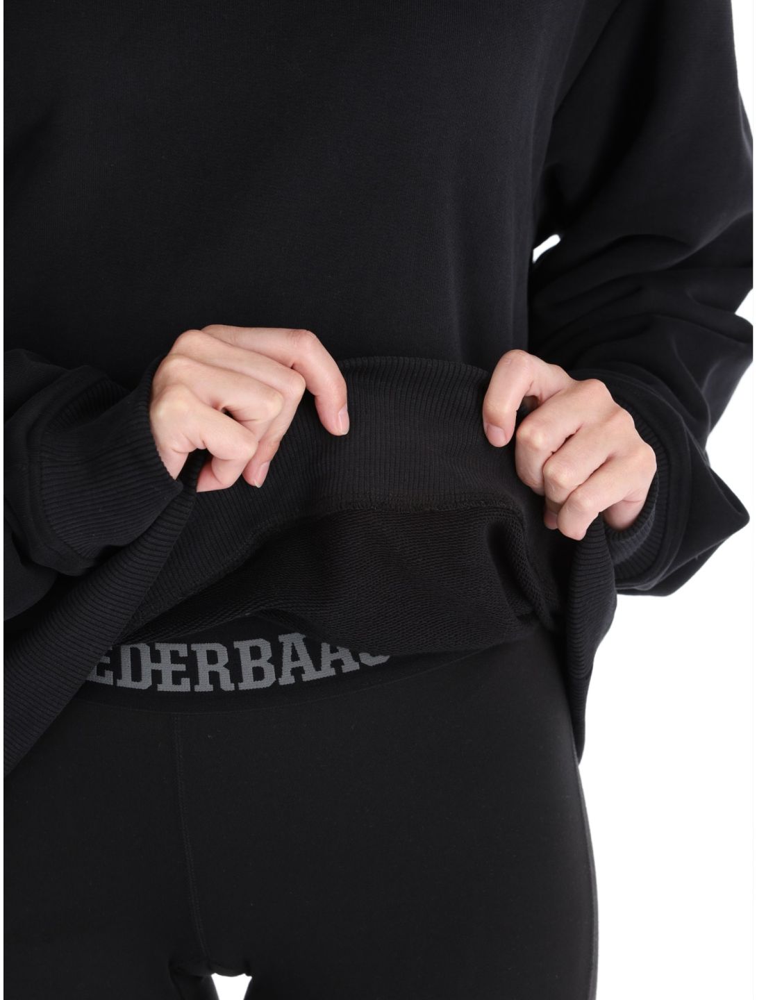 Poederbaas, Arty Sweater pull femmes Black noir 