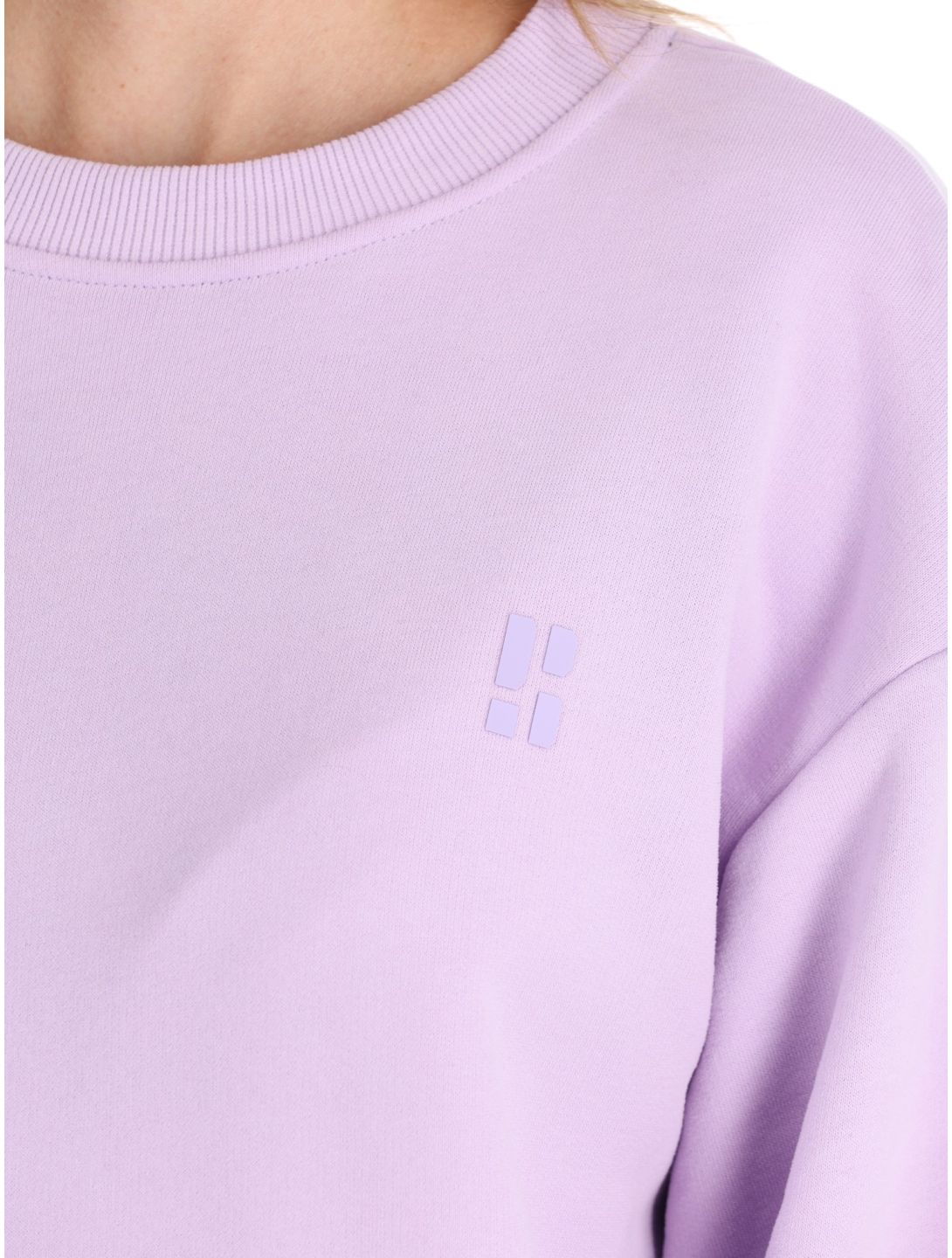 Poederbaas, Arty Sweater pull femmes Lila violet 