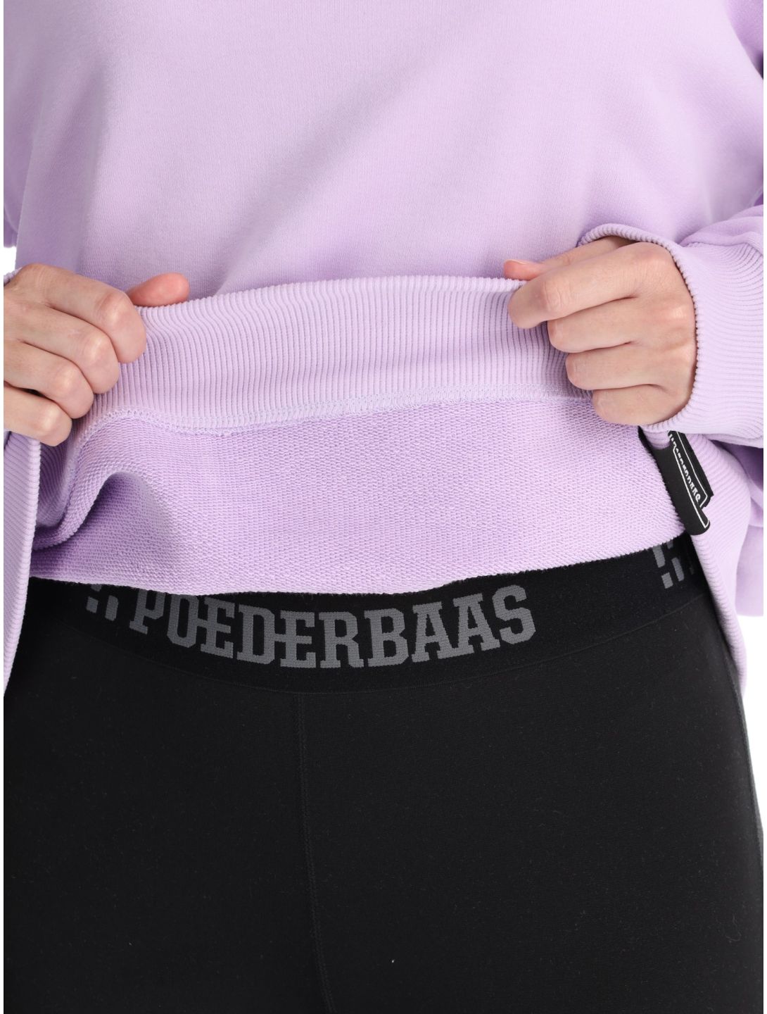 Poederbaas, Arty Sweater pull femmes Lila violet 