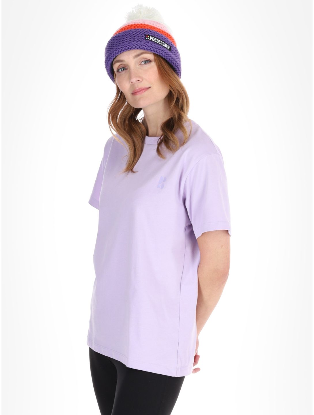 Poederbaas, Arty T-shirt t-shirt femmes Lila violet 