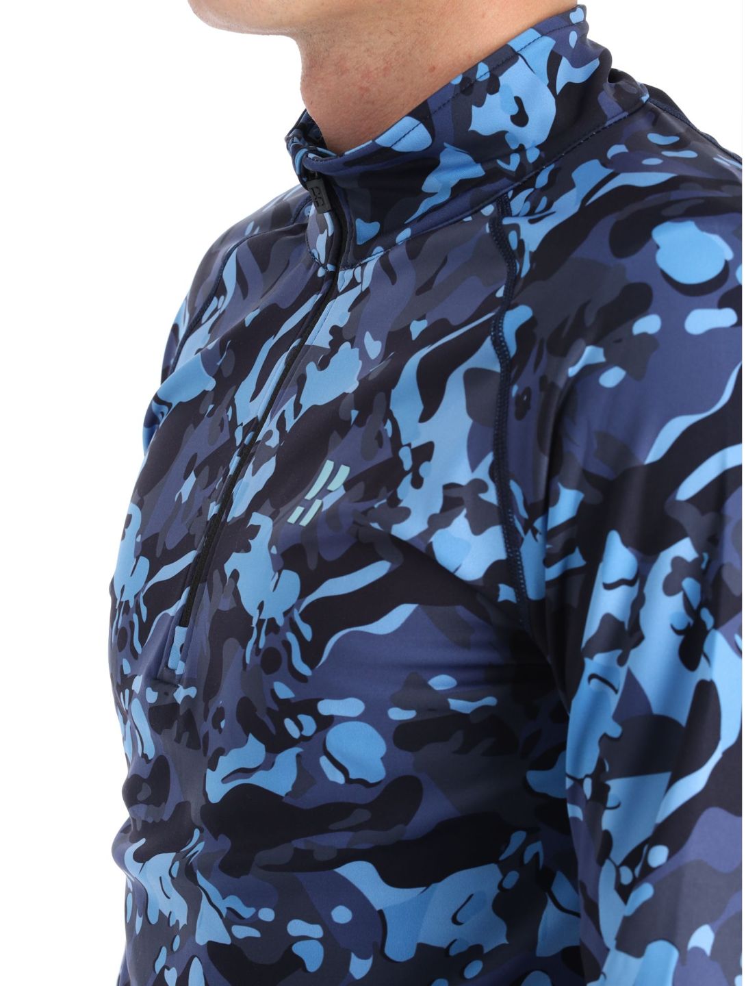 Poederbaas, Camo pull de ski hommes Navy bleu 