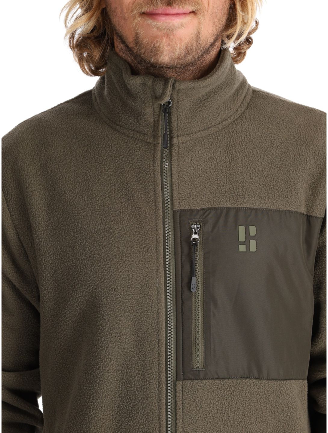 Poederbaas, Four Seasons Fleece gilet hommes Green vert 