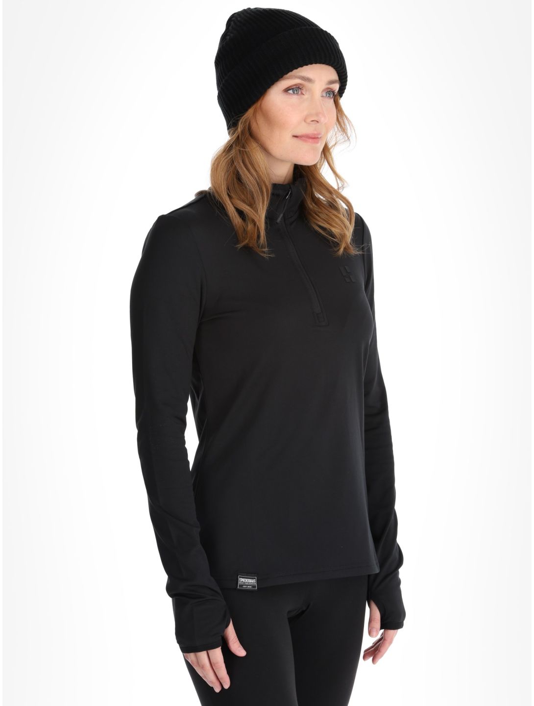 Poederbaas, Four Seasons Lightweight pull de ski femmes Black noir 