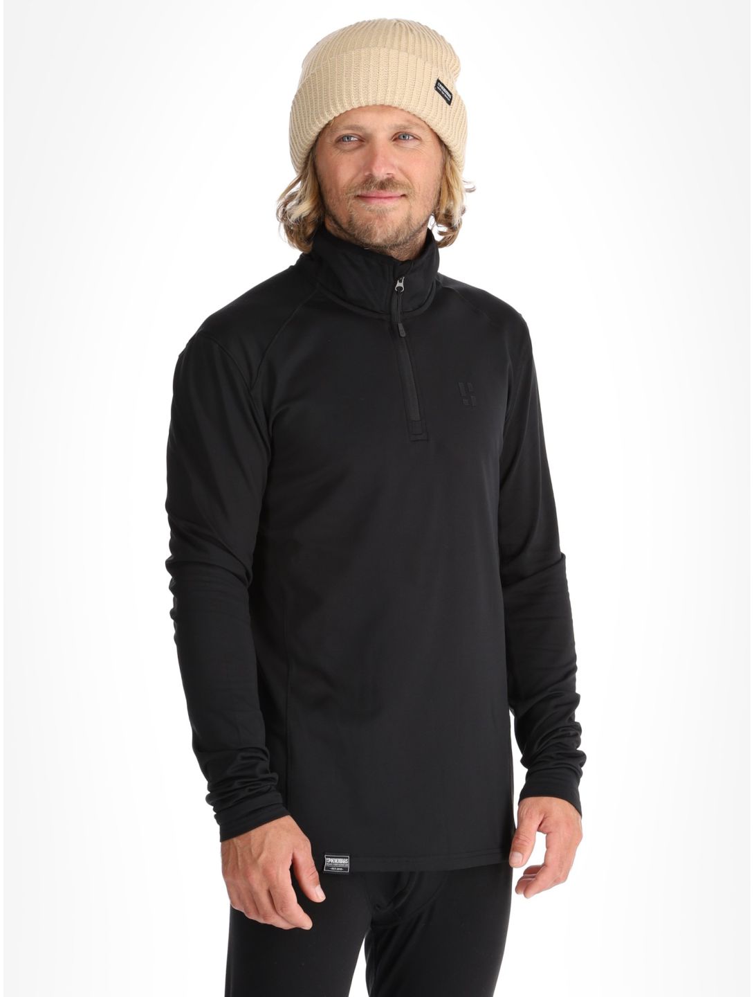 Poederbaas, Four Seasons Lightweight pull de ski hommes Black noir 