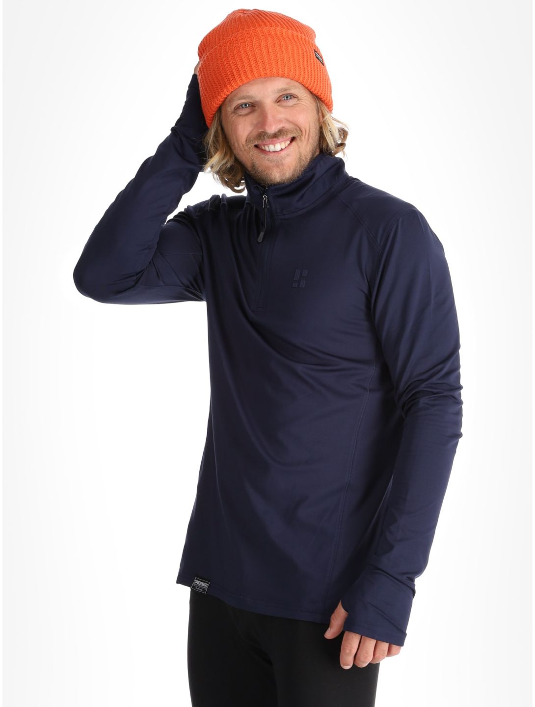 Poederbaas, Four Seasons Lightweight pull de ski hommes Navy bleu 