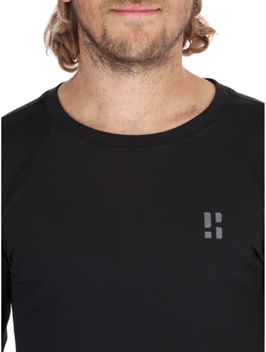 Poederbaas, Lightweight Baselayer chemise thermo hommes Black noir 