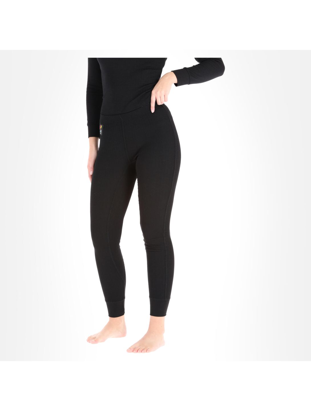 Poederbaas, Thermopants chemise thermo femmes noir 