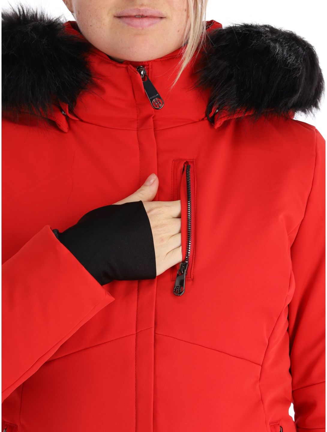 Poivre Blanc, Active Line W23-0802-WO veste de ski femmes Scarlet Red rouge 