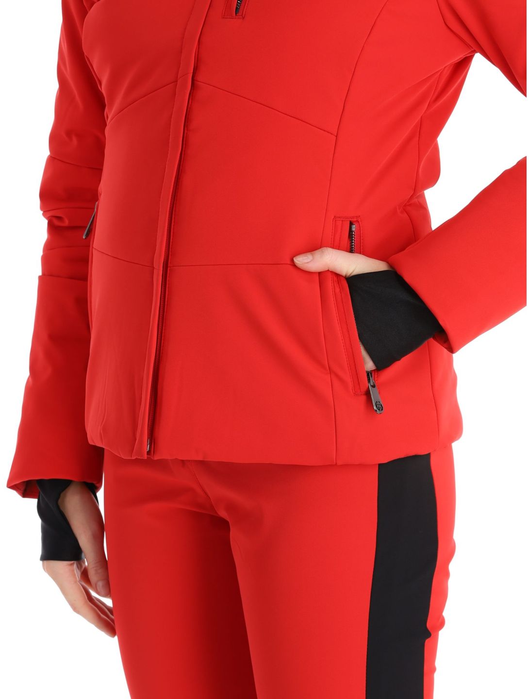 Poivre Blanc, Active Line W23-0802-WO veste de ski femmes Scarlet Red rouge 