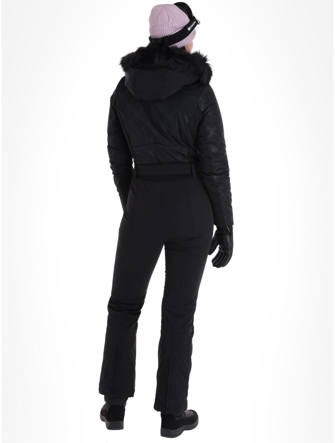 Poivre Blanc, Active Line W23-0831-WO/E combinaison de ski femmes Embossed Black noir 