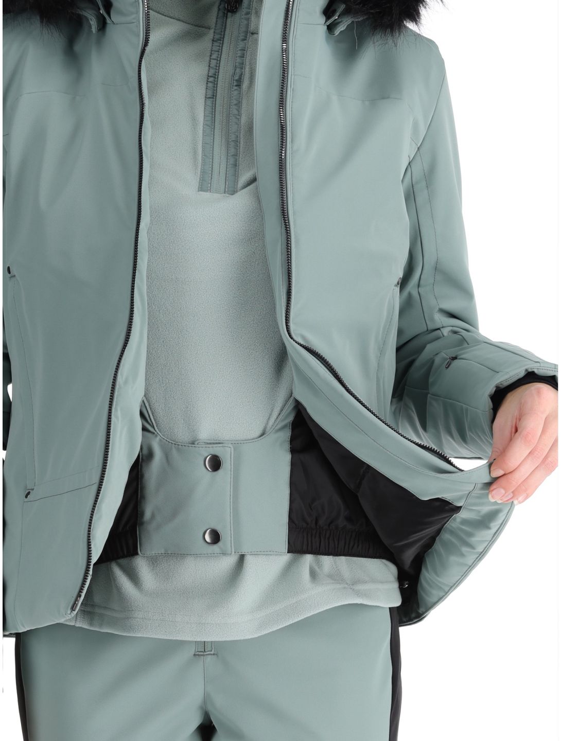 Poivre Blanc, Luxe Sport 24PBH0800/WO veste de ski femmes Lichen Green vert 