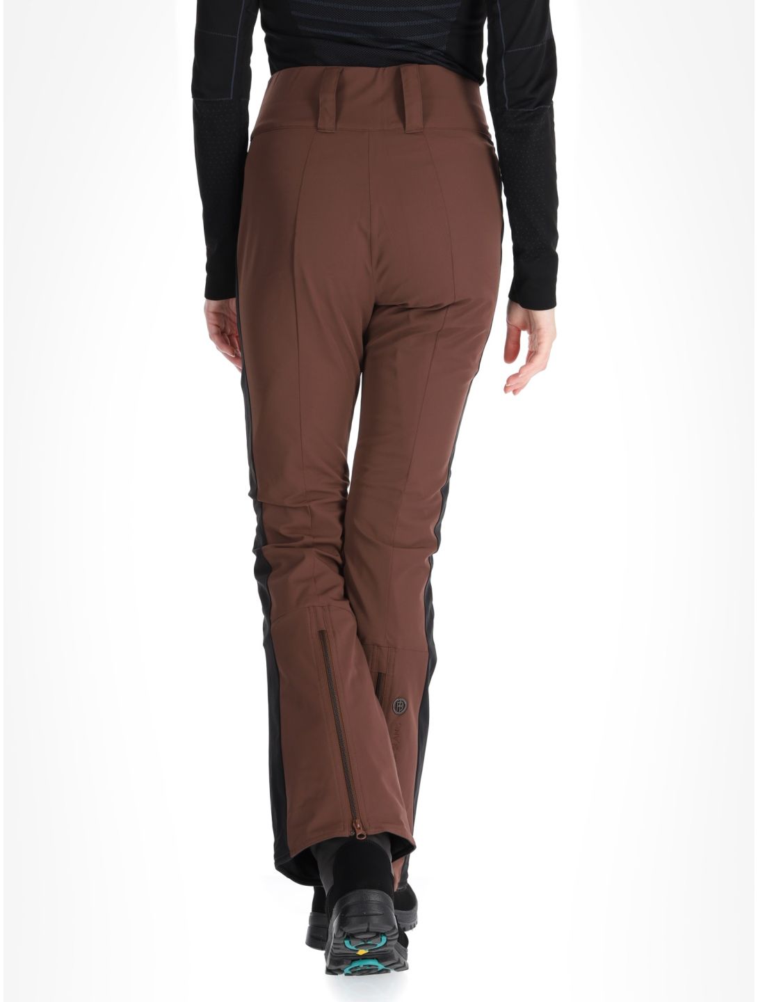 Poivre Blanc, Luxe Sport 24PBH0822/WO pantalon de ski femmes Choco Brown / Black brun, noir 