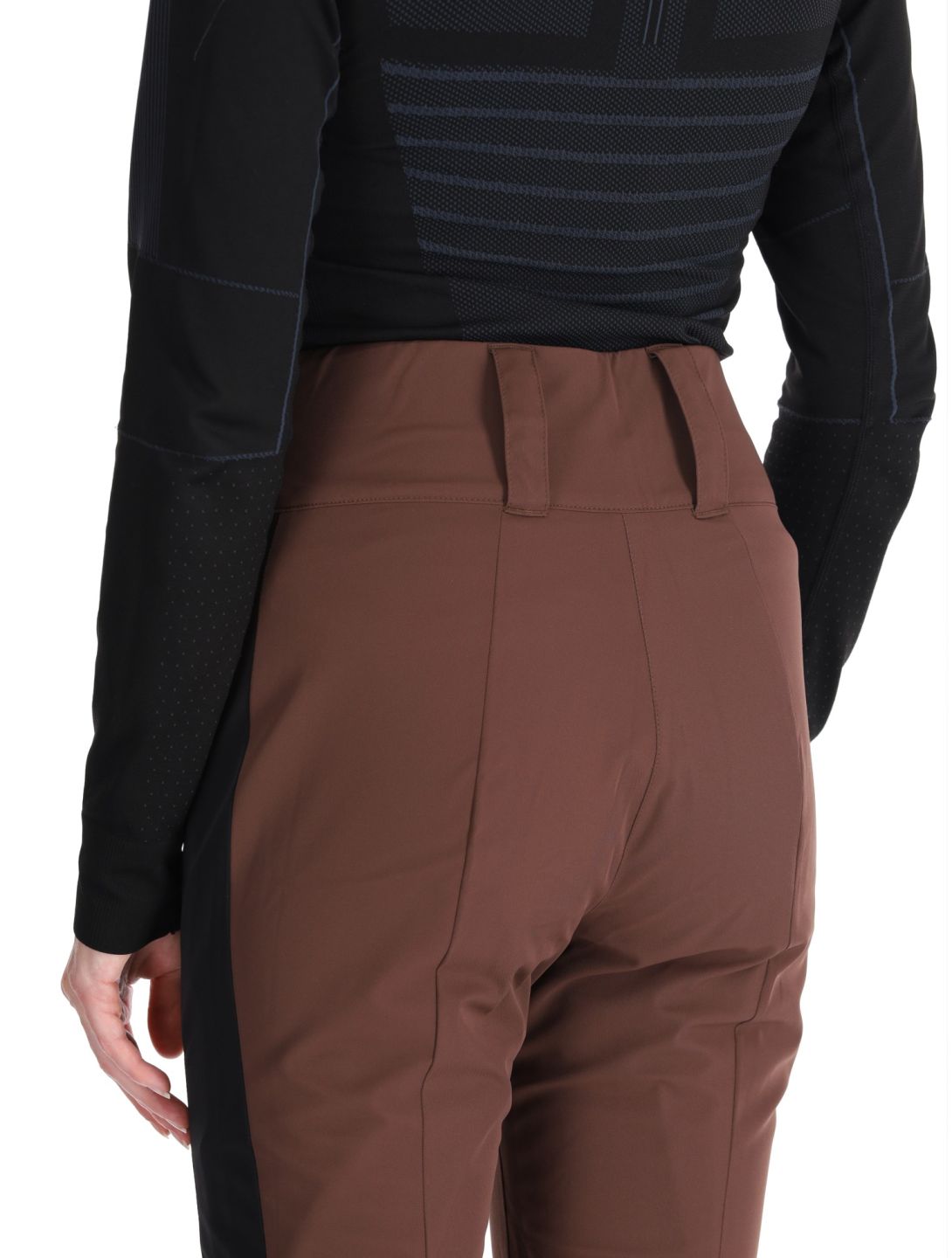 Poivre Blanc, Luxe Sport 24PBH0822/WO pantalon de ski femmes Choco Brown / Black brun, noir 