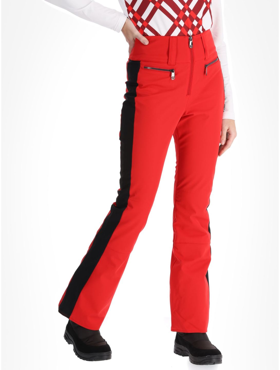 Poivre Blanc, Luxe Sport 24PBH0822/WO pantalon de ski femmes Scarlet Red / Black noir, rouge 