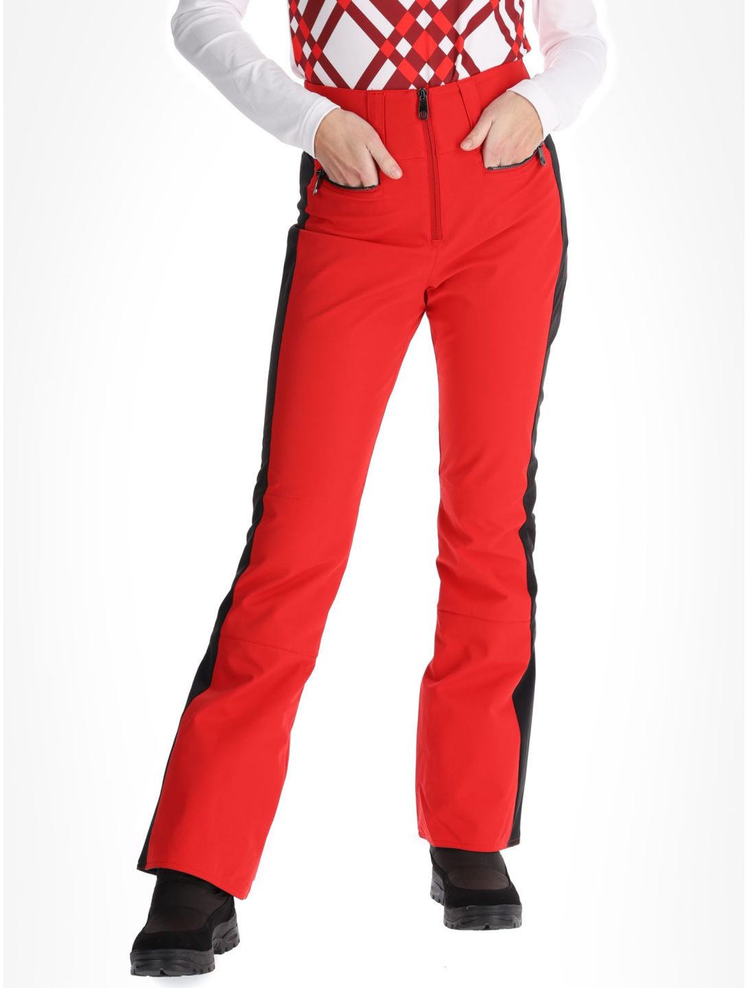 Poivre Blanc, Luxe Sport 24PBH0822/WO pantalon de ski femmes Scarlet Red / Black noir, rouge 