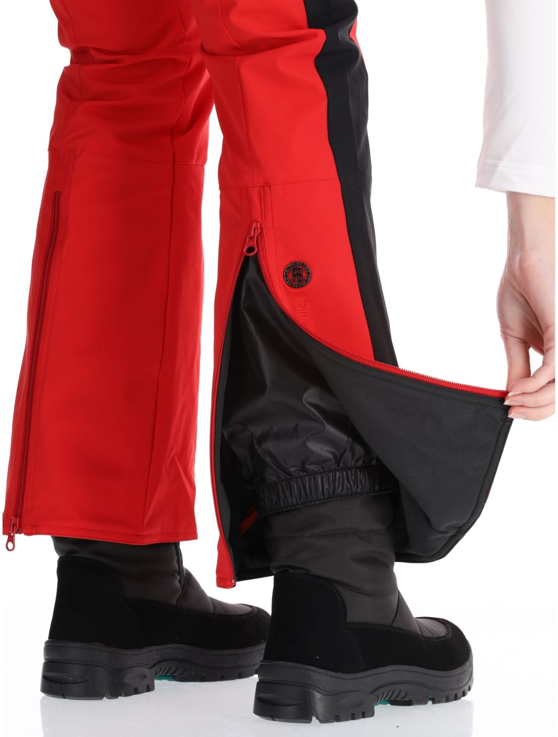 Poivre Blanc, Luxe Sport 24PBH0822/WO pantalon de ski femmes Scarlet Red / Black noir, rouge 