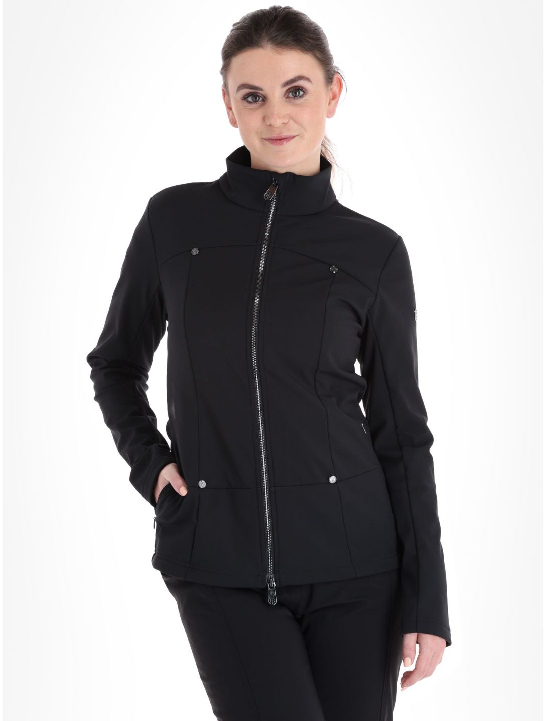 Poivre Blanc, Luxe Sport Line W23-1600-WO gilet femmes Black noir 