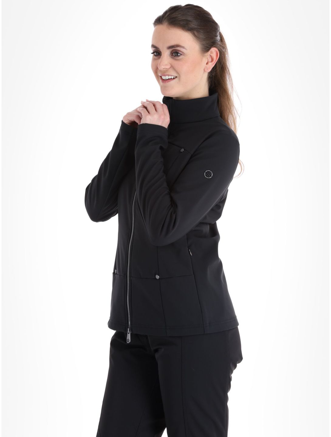 Poivre Blanc, Luxe Sport Line W23-1600-WO gilet femmes Black noir 