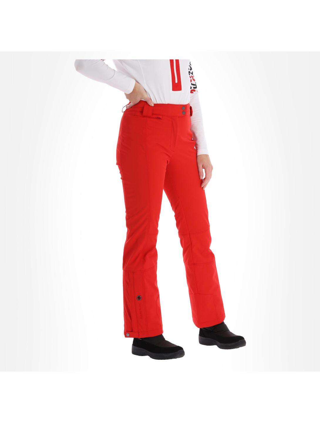 Poivre Blanc, Stretch Ski Pants pantalon de ski femmes scarlet rouge 