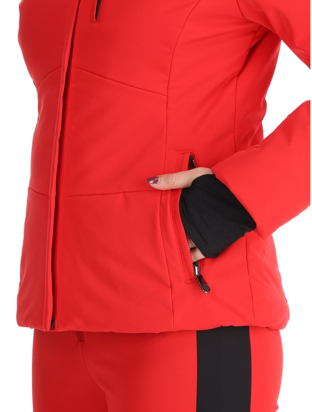 Poivre Blanc, Traditional 24PBH0802/WO veste de ski femmes Scarlet Red rouge 