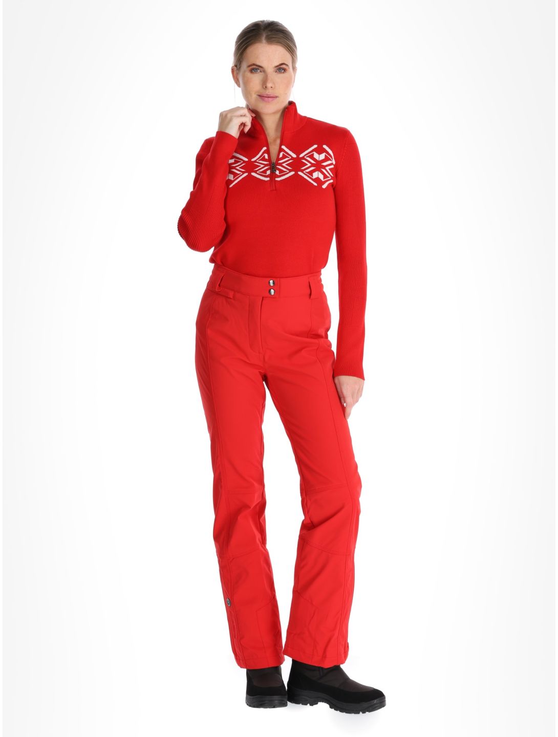 Poivre Blanc, Traditional 24PBH0820/WO pantalon de ski femmes Scarlet Red rouge 