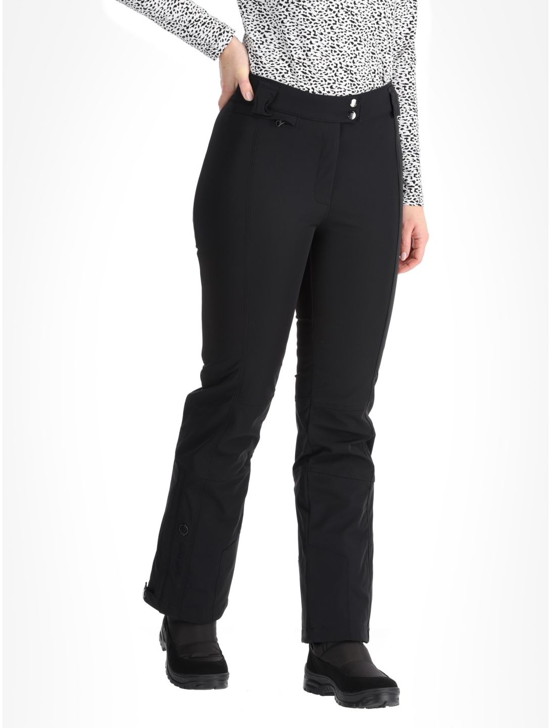 Poivre Blanc, Traditional 24PBH0820/WO pantalon de ski femmes Black noir 