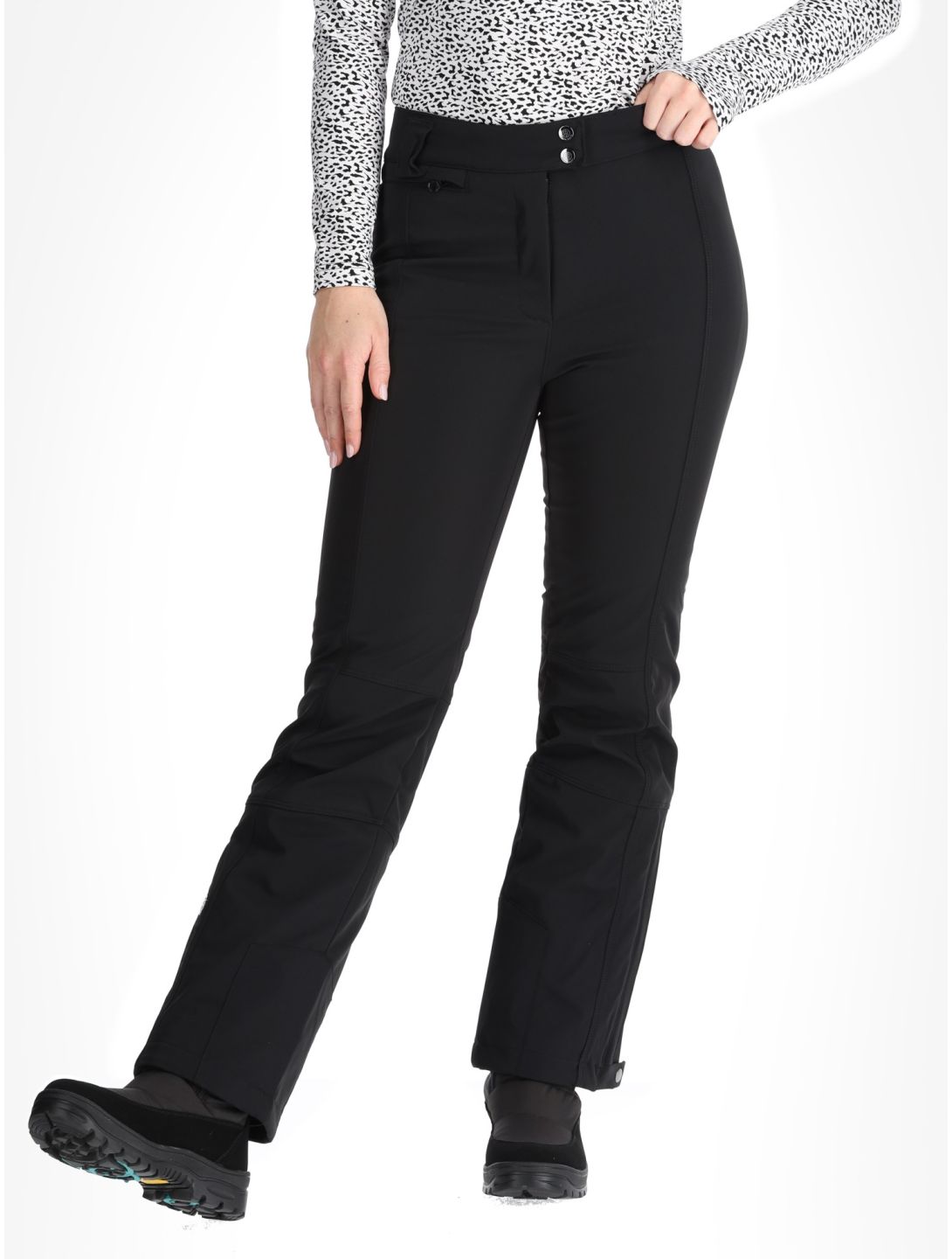 Poivre Blanc, Traditional 24PBH0820/WO pantalon de ski femmes Black noir 