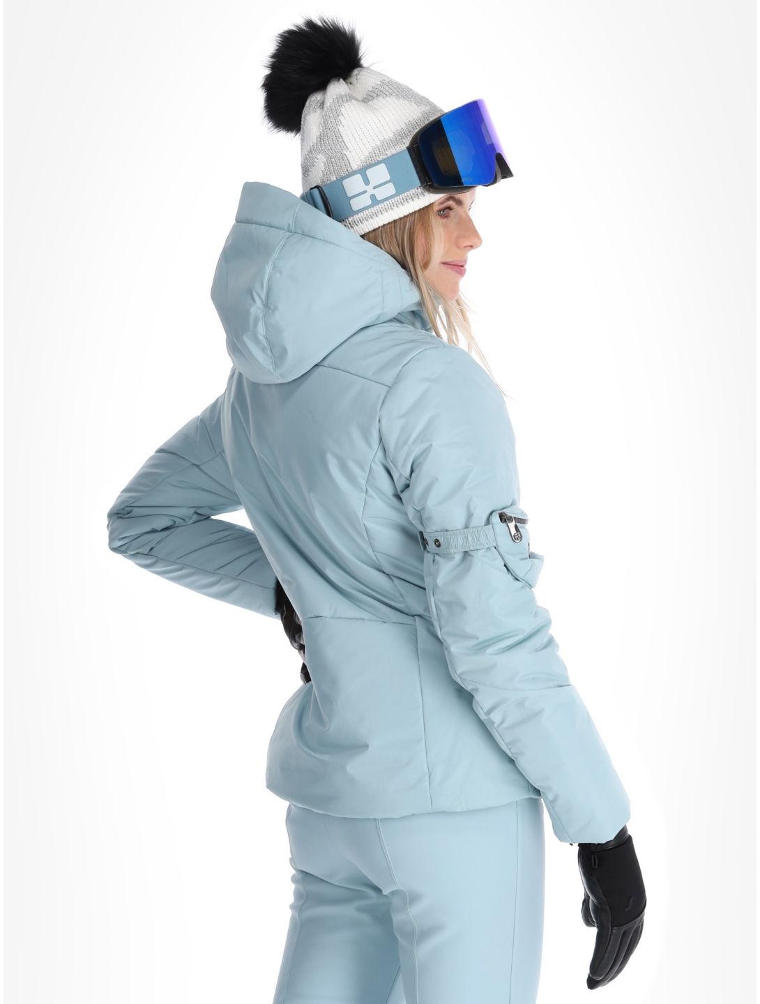 Poivre Blanc, Traditional 24PBH1002/WO veste de ski femmes Aloe Blue bleu 